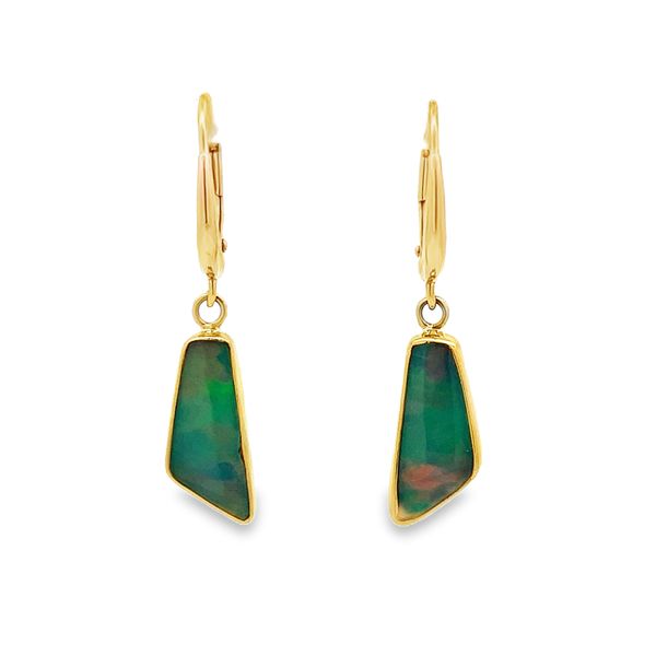 Ethiopian Opal Earrings Flora Gems Decatur, IL