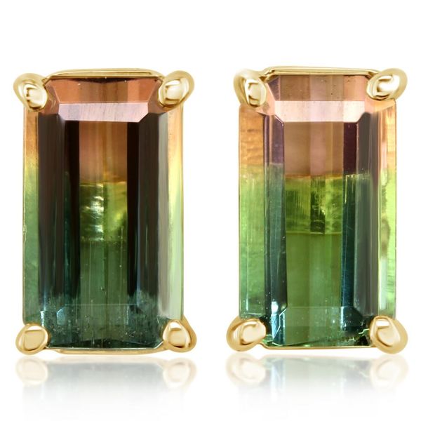 Tourmaline Earrings Flora Gems Decatur, IL