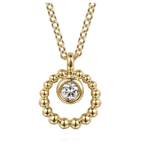 Sapphire Pendant Necklace Flora Gems Decatur, IL