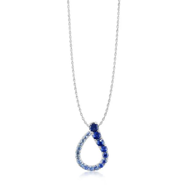 Sapphire Pendant Flora Gems Decatur, IL