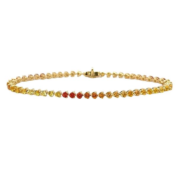 Lisa Nik Sapphire Tennis Bracelet Flora Gems Decatur, IL