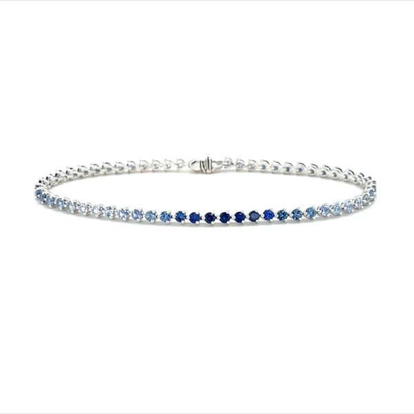 Lisa Nik Sapphire Tennis Bracelet Flora Gems Decatur, IL