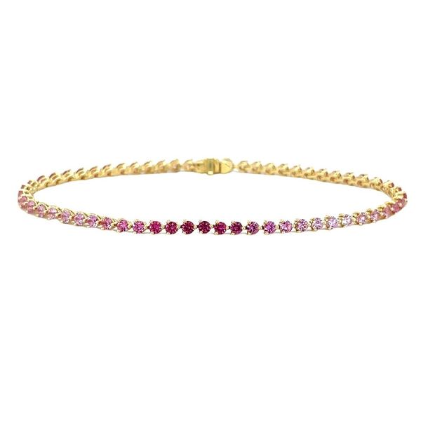 Lisa Nik Sapphire Tennis Bracelet Flora Gems Decatur, IL
