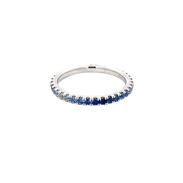Sapphire Stackable Band Flora Gems Decatur, IL