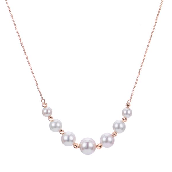 Pearl Necklace Flora Gems Decatur, IL
