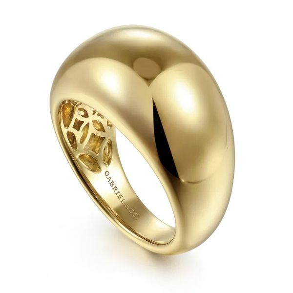 Gold Ring Image 3 Flora Gems Decatur, IL