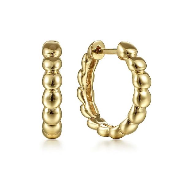 Hoop Earrings Flora Gems Decatur, IL