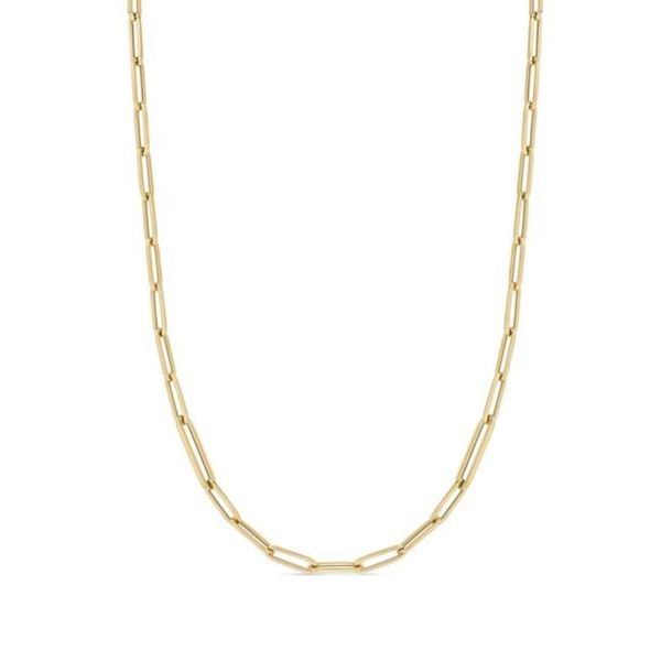 Roberto Coin Paperclip Necklace Flora Gems Decatur, IL