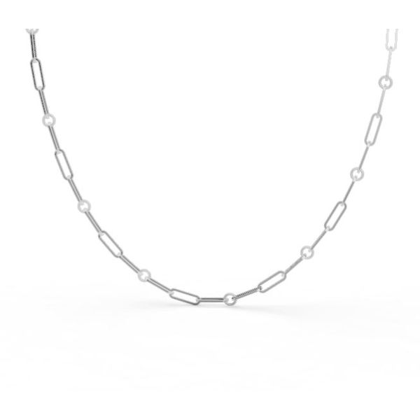 Roberto Coin Paper Clip Necklace Flora Gems Decatur, IL