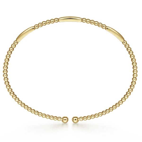 Gold Bracelet Image 2 Flora Gems Decatur, IL