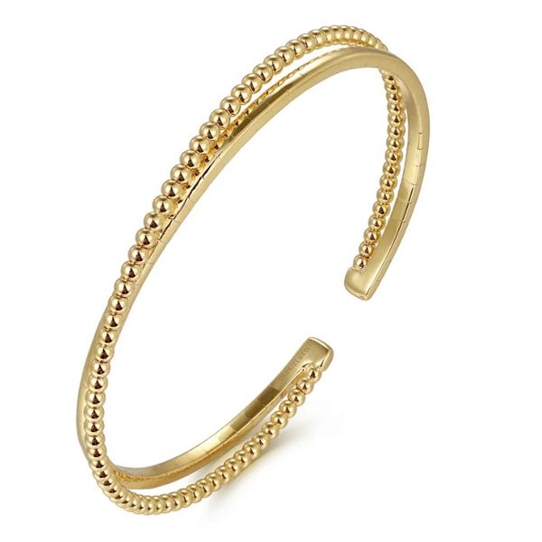 Gold Bracelet Image 2 Flora Gems Decatur, IL