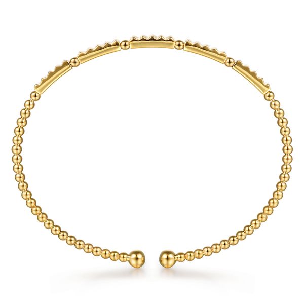 Gold Bracelet Image 2 Flora Gems Decatur, IL