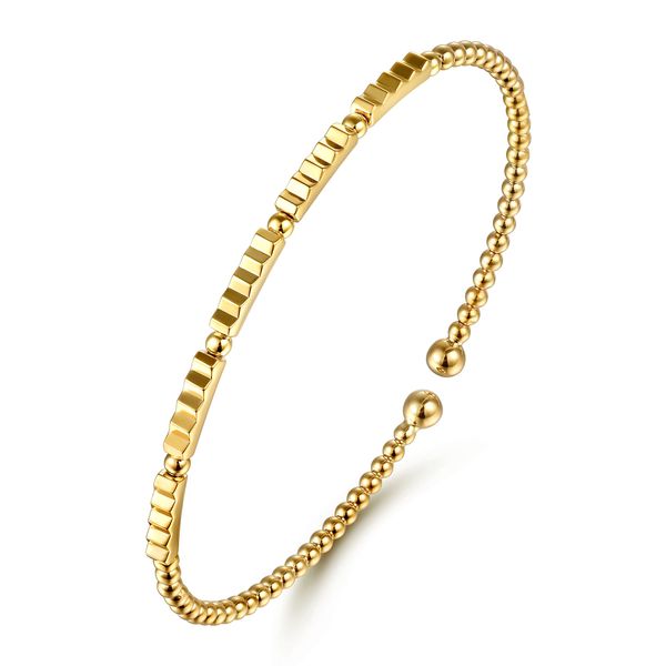 Gold Bracelet Image 3 Flora Gems Decatur, IL