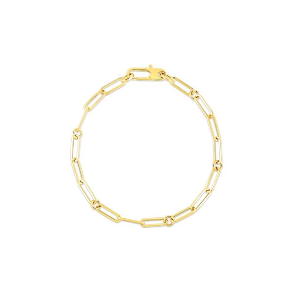 Roberto Coin Paperclip Bracelet Flora Gems Decatur, IL