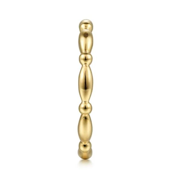 Gold Stackable Ring Image 4 Flora Gems Decatur, IL