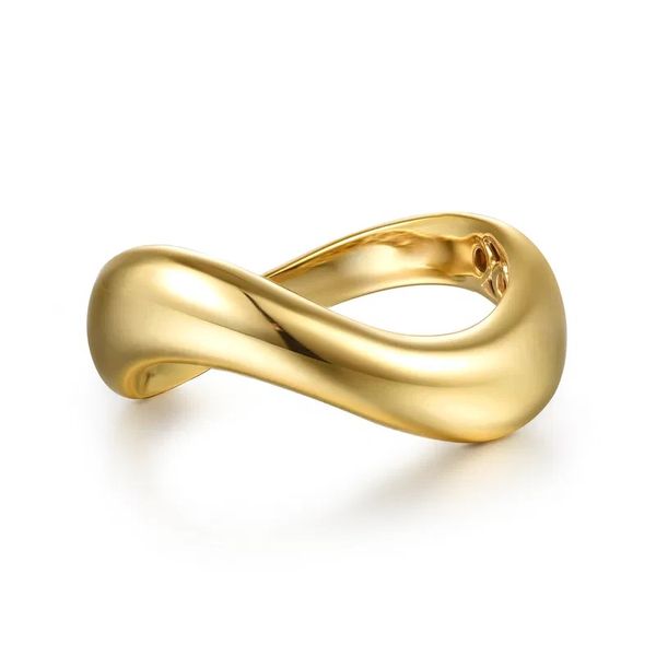 Gold Stackable Band Flora Gems Decatur, IL