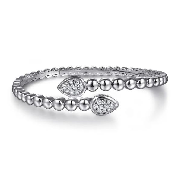 Sterling Silver and White Sapphire Bracelet Flora Gems Decatur, IL