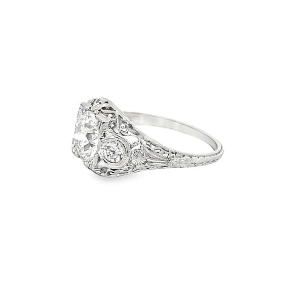 Estate - Vintage Diamond Ring Image 2 Flora Gems Decatur, IL