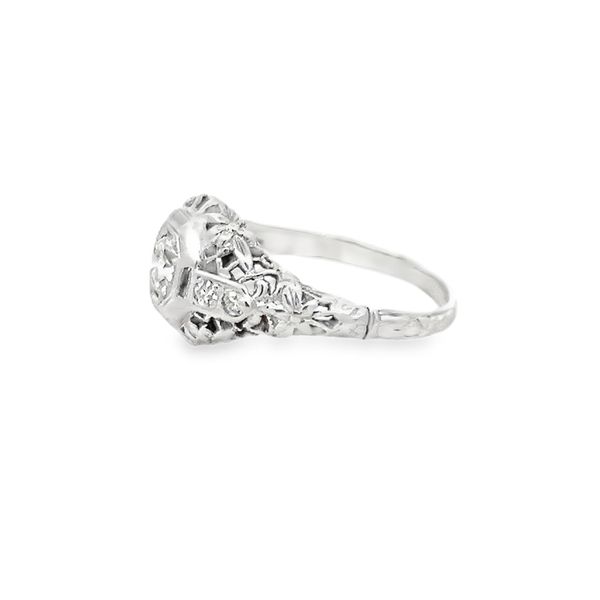 Estate - Vintage Diamond Ring Image 2 Flora Gems Decatur, IL