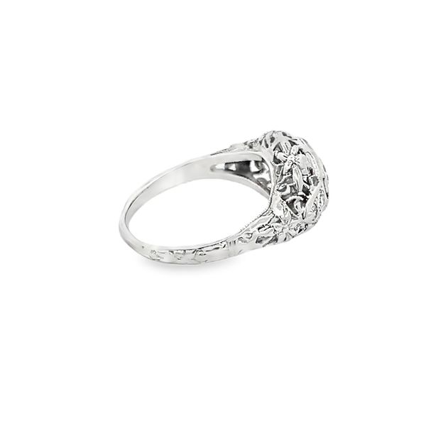 Estate - Vintage Diamond Ring Image 4 Flora Gems Decatur, IL