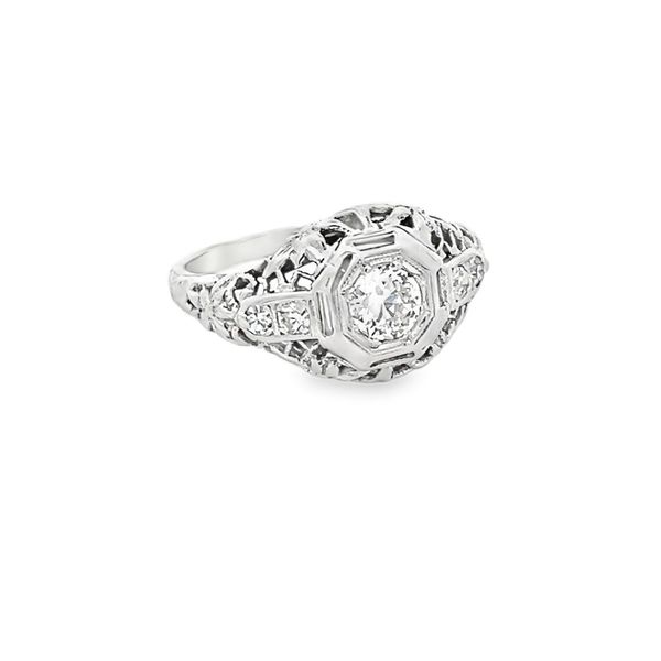 Estate - Vintage Diamond Ring Flora Gems Decatur, IL
