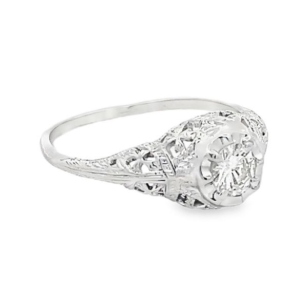 Estate - Vintage Diamond Ring Flora Gems Decatur, IL