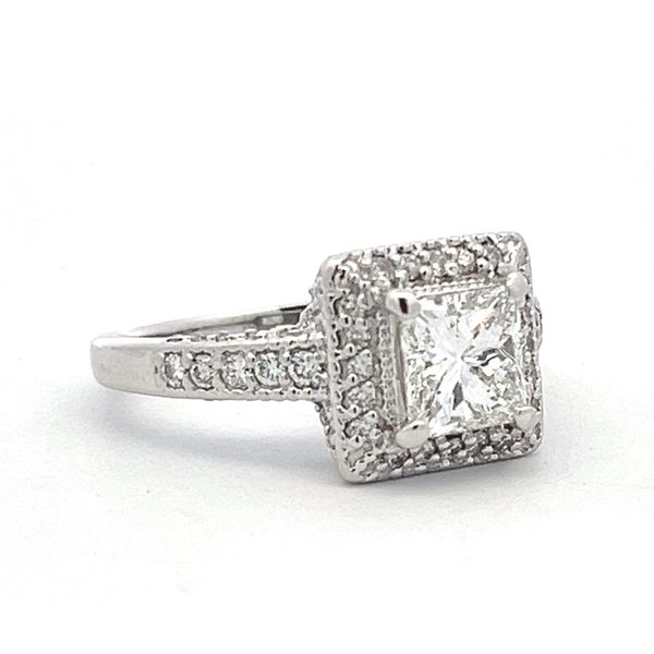 Estate - Diamond Engagement Ring Flora Gems Decatur, IL