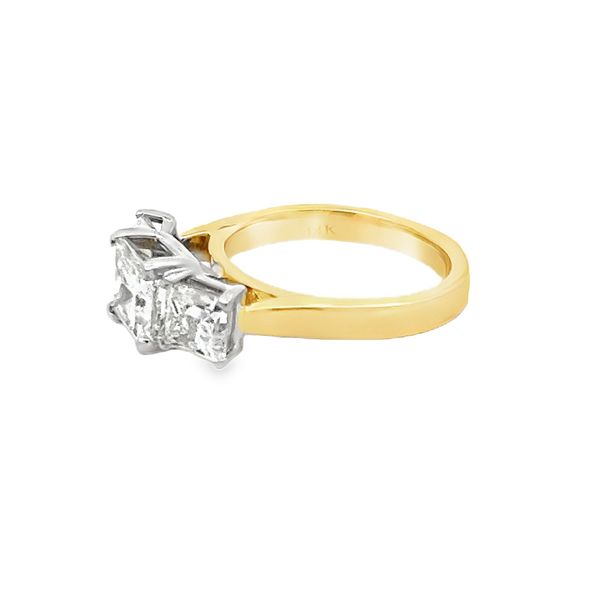 Estate - Diamond Engagement Ring Image 2 Flora Gems Decatur, IL