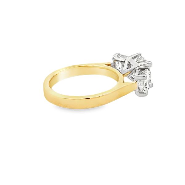 Estate - Diamond Engagement Ring Image 4 Flora Gems Decatur, IL