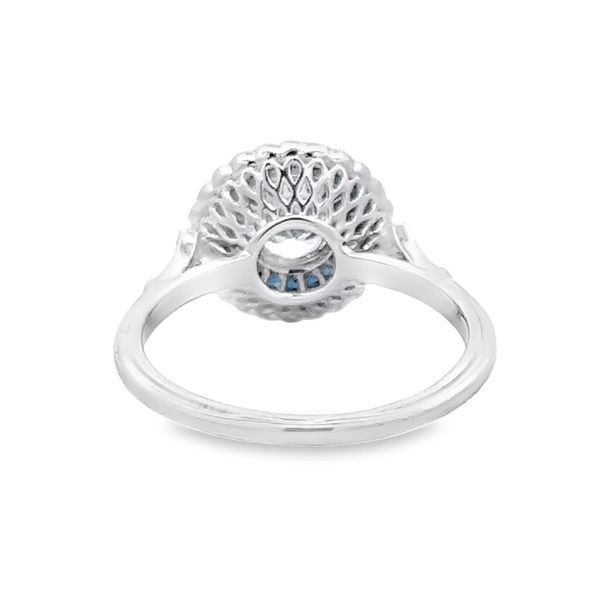 Estate - Sapphire and Diamond Ring Image 3 Flora Gems Decatur, IL