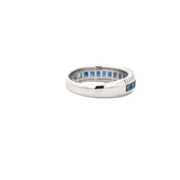 Estate - Simon G. Sapphire and Diamond Ring Image 4 Flora Gems Decatur, IL