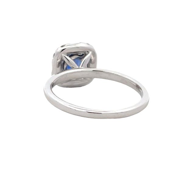Estate - Simon G. Sapphire and Diamond Ring Image 3 Flora Gems Decatur, IL