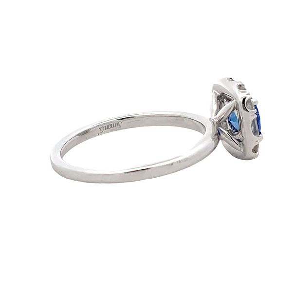 Estate - Simon G. Sapphire and Diamond Ring Image 4 Flora Gems Decatur, IL