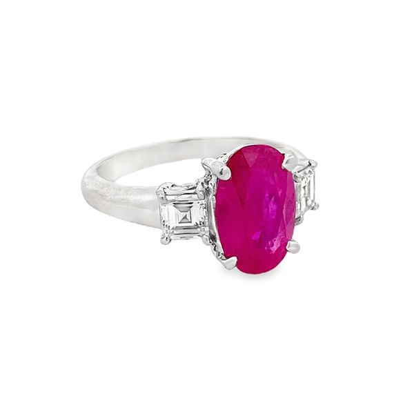 Estate - Ruby and Diamond Ring Flora Gems Decatur, IL