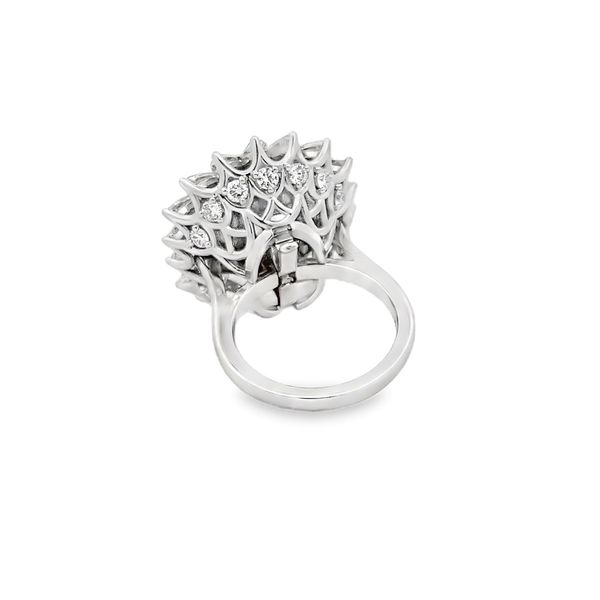 Estate - Sapphire and Diamond Ringdent Image 3 Flora Gems Decatur, IL