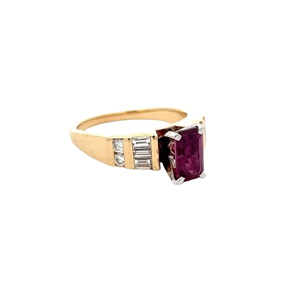 Estate - Ruby and Diamond Ring Flora Gems Decatur, IL