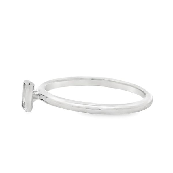 Estate - Diamond Stackable Ring Image 2 Flora Gems Decatur, IL