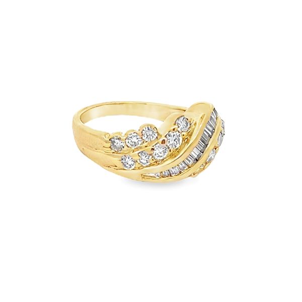 Estate -  Diamond Ring Flora Gems Decatur, IL