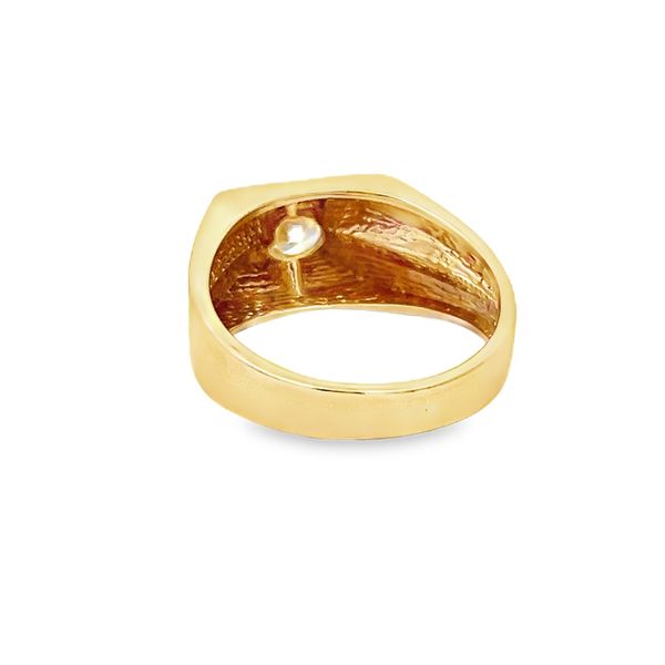 Estate - Diamond Gent's Ring Image 3 Flora Gems Decatur, IL