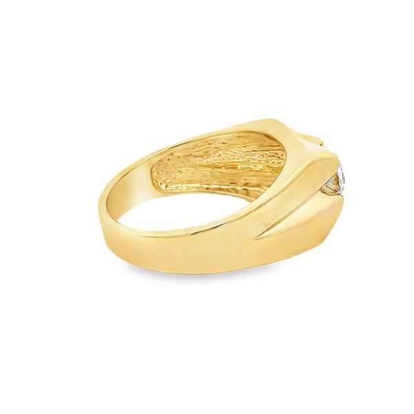 Estate - Diamond Gent's Ring Image 4 Flora Gems Decatur, IL