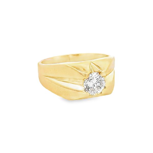 Estate - Diamond Gent's Ring Flora Gems Decatur, IL