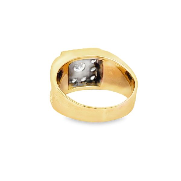 Estate - Diamond Gent's Ring Image 3 Flora Gems Decatur, IL