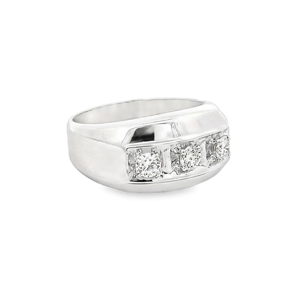 Estate - Diamond Gent's Ring Flora Gems Decatur, IL