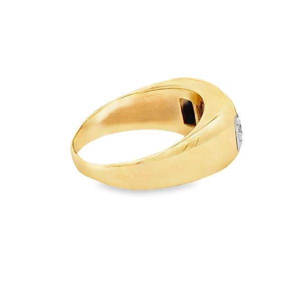 Estate - Diamond Gent's Ring Image 4 Flora Gems Decatur, IL