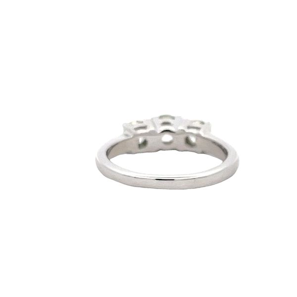 Estate - Three Stone Diamond Ring Image 3 Flora Gems Decatur, IL