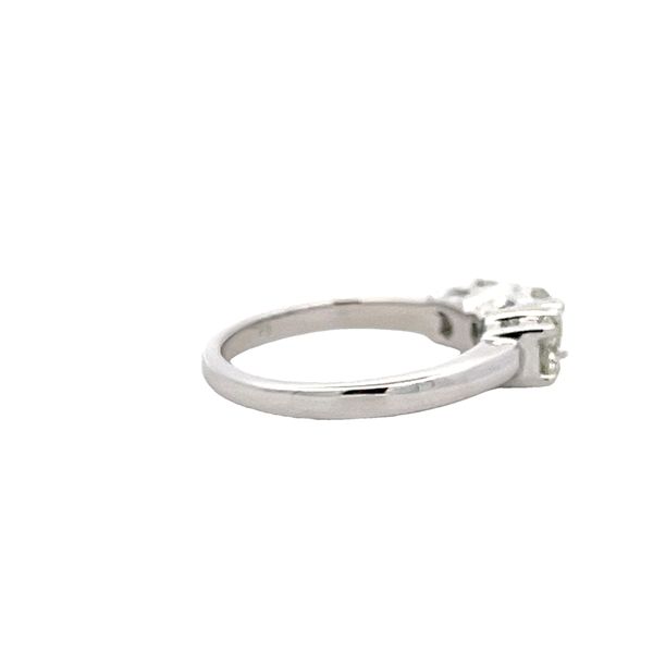 Estate - Three Stone Diamond Ring Image 4 Flora Gems Decatur, IL