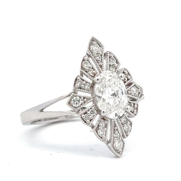 Estate - Diamond Ring Flora Gems Decatur, IL