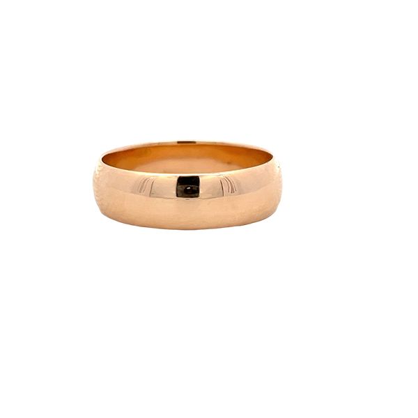 Estate - Yellow Gold Band Image 3 Flora Gems Decatur, IL