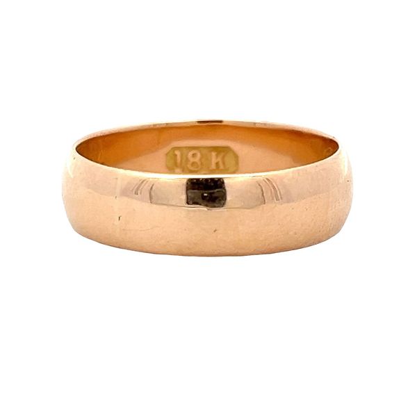 Estate - Yellow Gold Band Flora Gems Decatur, IL