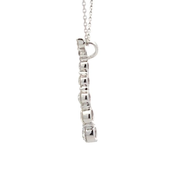 Estate - Diamond Journey Pendant Image 4 Flora Gems Decatur, IL